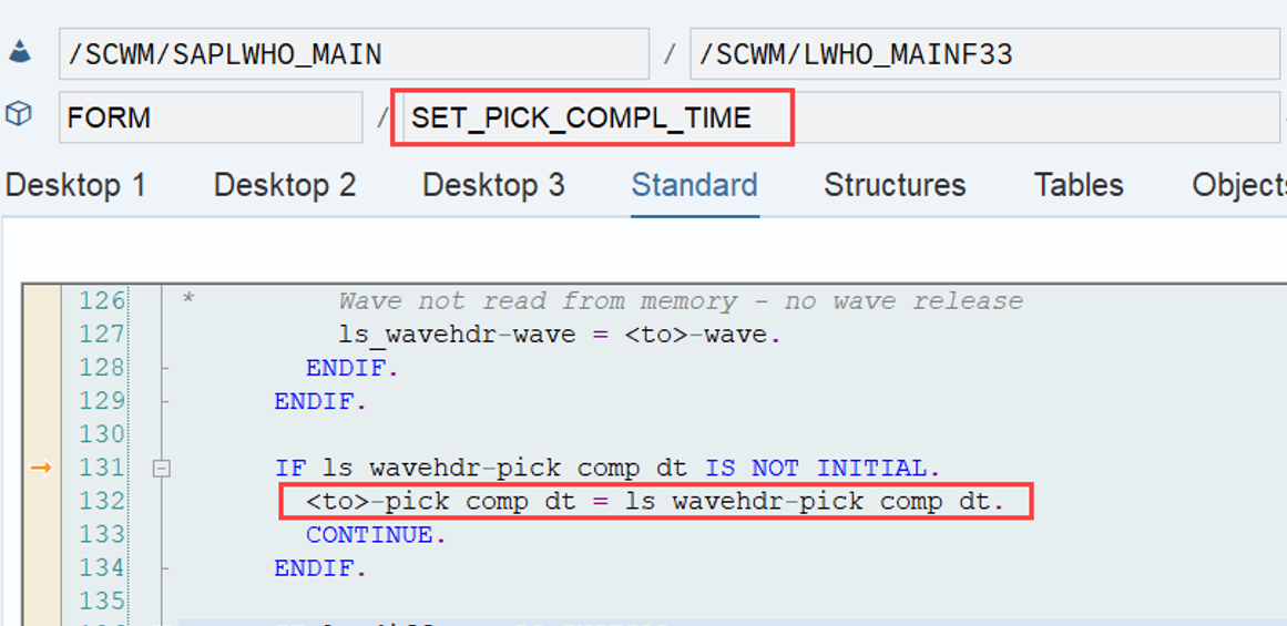 SAP EWM Latest Start Date LSD_10